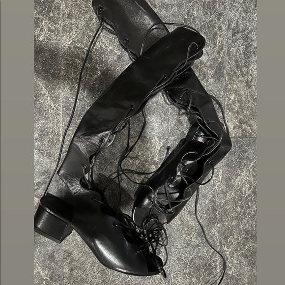 SAINT LAURENT GLADIATOR SANDALS - Picture 6 of 7